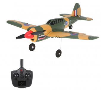 Радиоуправляемый самолет истребитель Wltoys A220 P40 (EPP) 2.4G