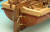 Сборная деревянная модель капитанской шлюпки корабля Artesania Latina Santisima Trinidad 1:50