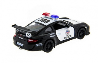 Инерционная модель-копия Kinsmart Porsche 911 GT3 RS Police 1:36