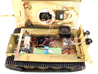 Радиоуправляемый танк Taigen 1:16 German Tiger 1 (поздняя версия) 2.4 Ghz (пневмо)