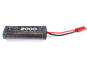 Аккумулятор Ni-Mh Himoto VegaPower 2000mAh 7.2V Banana Plug