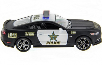 Машинка Kinsmart Ford Mustang GT 2015 Police 1:38 инерционная