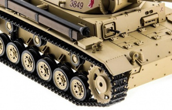 Радиоуправляемый танк Heng Long 1:16 Tauch Panzer III Ausf.H PRO 2.4GHz