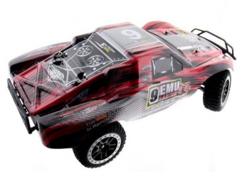Радиоуправляемый шорт-корс Remo Hobby 9EMU Brushless (красный) 4WD 2.4G 1/8 RTR