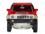 Машина ''АВТОПАНОРАМА'' Hummer H3, красный, 1/32, свет, звук, инерция, в/к 17,5*13,5*9 см