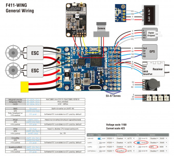 Полетный контроллер MATEKSYS F411-WING (new)