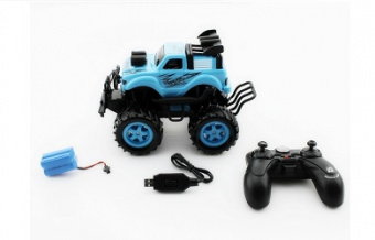 Радиоуправляемый внедорожник Wangfeng Monstre Truck Pickup Ford Raptor 1:14 (свет, звук)