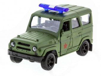 Машина ''АВТОПАНОРАМА'' инерц. УАЗ (армия) 1/50, в/к 12*7*5,5 см
