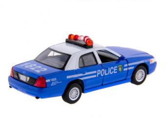 Машина Kinsmart ''Ford Crown Victoria'' (police) инерция (1/12шт) 1:42 б/к
