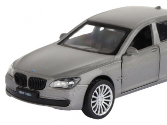 Машина ''АВТОПАНОРАМА'' BMW 760 LI, серый, 1/46, инерция, в/к 17,5*12,5*6,5 см