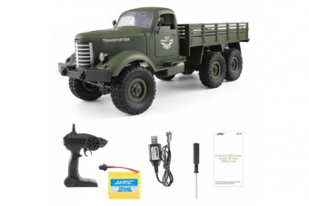 Грузовик транспортер JJRC Q60 1/16 6WD - Army Truck (2.4 гГц)