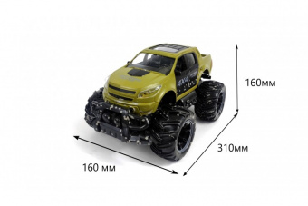 Машинка внедорожник на пульте управления (1:14, 2.4G, 31 см) Зеленый