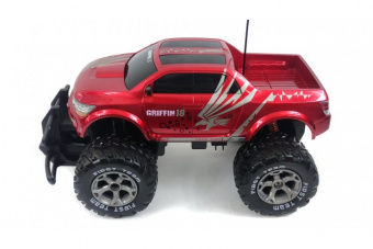 Машинка внедорожник на пульте управления Dodge Rampage Красный