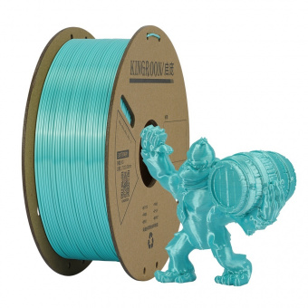 Филамент Kingroon PLA Silk Green 1.75mm 1KG