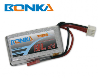 Аккумулятор LiPo Bonka 1500мАч 25C 11.1V