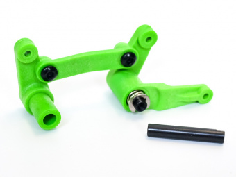 Рулевая трапеция для Remo Hobby MMAX, EX3 1/10, тюнинг, зеленая