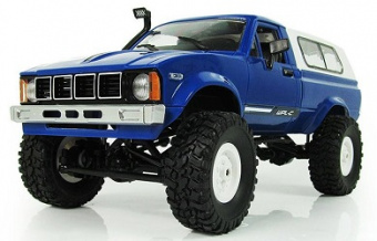 Радиоуправляемая машина WPL пикап Hilux (синяя) 4WD 2.4G 1/16 RTR