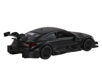 Машина ''АВТОПАНОРАМА'' Mercedes-AMG C 63 DTM, черный матовый, 1/43, инерция, в/к 17,5*12,5*6,5 см
