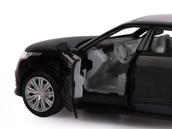 Машина ''АВТОПАНОРАМА'' Range Rover Velar, черный, 1/32, свет, звук, инерция, в/к 17,5*12,5*6,5