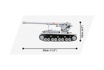 Конструктор COBI Танк Waffenträger auf Pz.IV (Пантера IV) COBI-3033