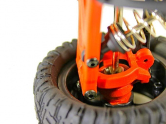 Радиоуправляемая трагги Remo Hobby S EVO-R UPGRADE (красный) 4WD 2.4G 1/16 RTR