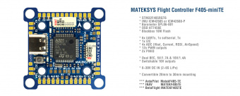 Полетный контроллер Matek F405-miniTE