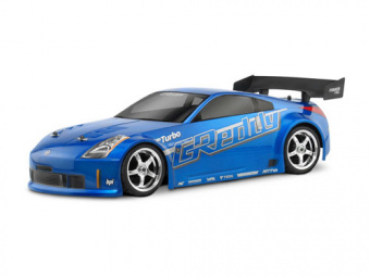Кузов 1/10 - NISSAN 350Z GREEDY TWIN TURBO (190MM) - некрашеный