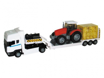 Машина Autotime ''SCANIA'' с трактором 1:48
