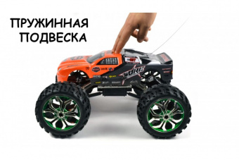 Радиоуправляемый внедорожник King биг фут (1:10, полный привод, 40MHz) Оранжевый