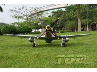 Р/У самолет Top RC P-51D (желтая раскраска) 750мм PNP