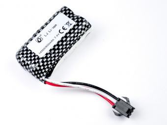 Аккумулятор Li-Po 600mAh, 7.4V SM-3P для Huina 1567