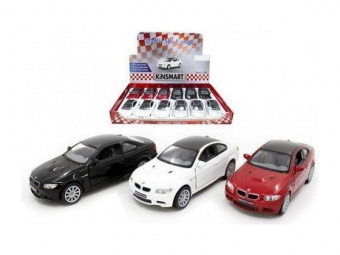 Машина Kinsmart ''BMW M3 Coupe'' инерция (1/12шт.) 1:36 б/к