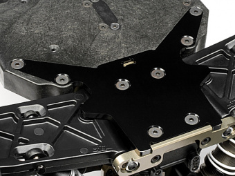 Задняя часть шасси - Aluminum Rear Skid Plate Ve8