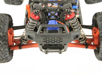 Радиоуправляемый монстр Remo Hobby SMAX Brushless UPGRADE V2.0 (синий) 4WD 2.4G 1/16 RTR