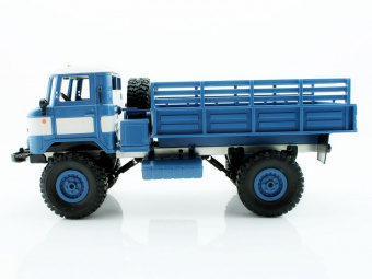 Р/У машина WPL Газ 66 грузовая (синяя) 1/16+акб 2.4G RTR
