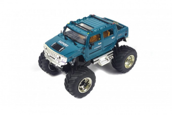 Машинка на пульте управления Hummer 1:43 Зеленая