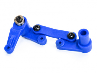 Рулевая трапеция для Remo Hobby MMAX, EX3 1/10, тюнинг, синяя