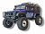 Радиоуправляемый краулер Remo Hobby OFF-ROAD (синий) 4WD 2.4G 1/18 RTR