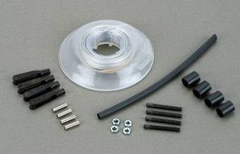 Тяги DuBro рулевые, мягкие (Pull-Pull System) 4-40