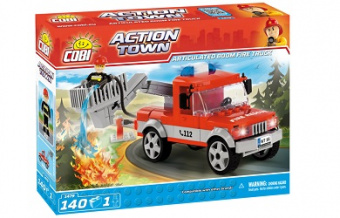 Articulated Boom Fire Truck