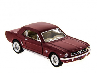 Машина Kinsmart ''FORD MUSTANG'' инерция (1/12шт.) 1:36 б/к