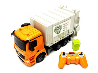 Радиоуправляемый мусоровоз Double Eagle Mercedes-Benz ANTOS 1/26 2.4G RTR