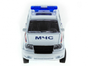 Машина ''АВТОПАНОРАМА'' инерц. УАЗ Патриот (МЧС) 1/50, в/к 12*7*5,5 см