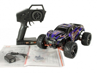 Радиоуправляемый монстр Remo Hobby SMAX Brushless UPGRADE V2.0 (синий) 4WD 2.4G 1/16 RTR