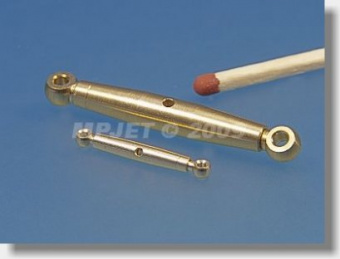 Натяжитель кабеля, латунь, M2.5x32-49, MPJet, 2шт.
