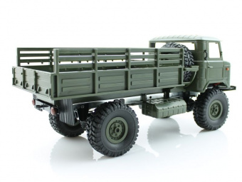 Радиоуправляемая машина WPL ГАЗ-66 грузовая (зеленая) 4WD 2.4G 1/16 KIT