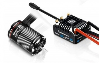 Бесколлекторная сенсорная система Xerun COMBO AXE R2 540L 2100KV FOC для краулеров масштаба 1:10
