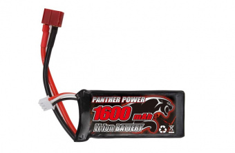 Аккумулятор Remo Hobby Li-ion 1600mAh, 2s1p, Deans: SMAX, DINGO, ROCKET