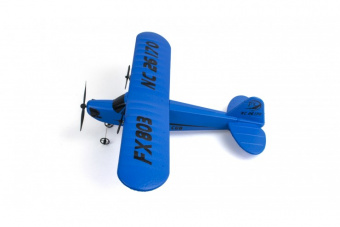 Радиоуправляемый самолет Piper J-3 (EPP) 2.4G Синий