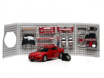 Машина Autotime ''MAZDA RX-8'' тюнинг гараж 1:24